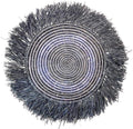 Raffia Fringed Sweet Grass Wall Hanging 23"
