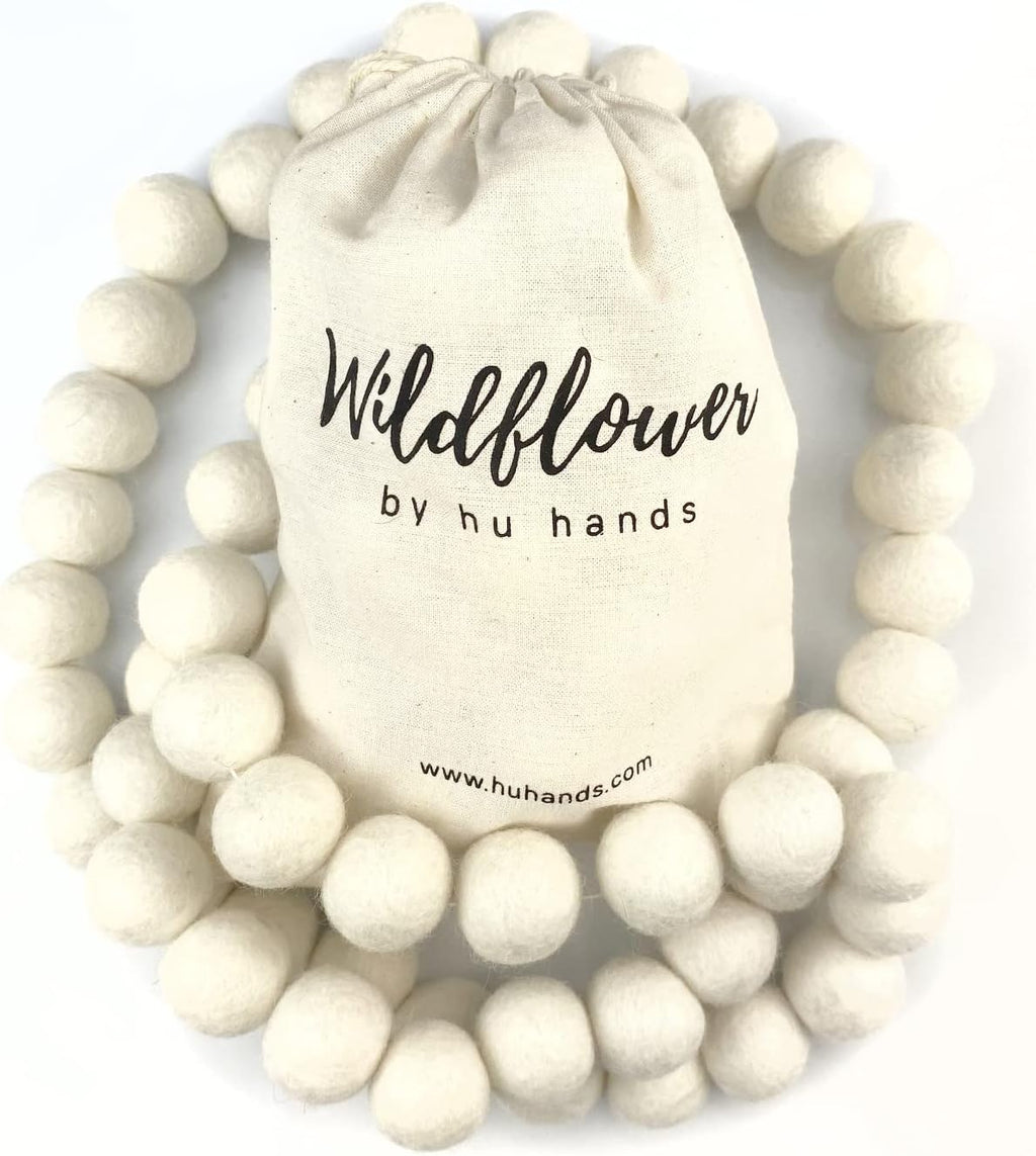 Natural White Garland