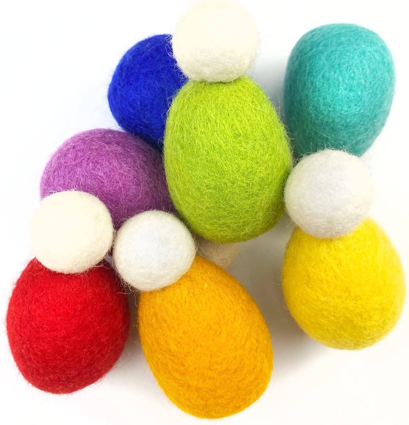 Rainbow Party Peg Dolls