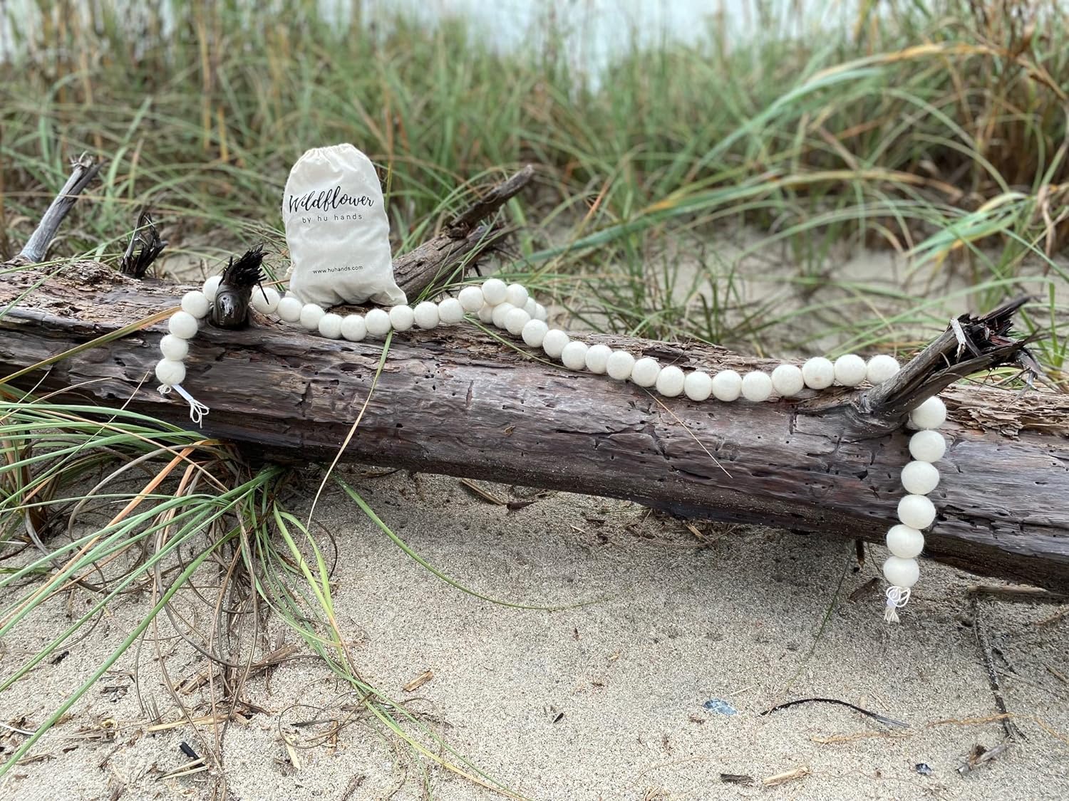 Natural White Garland