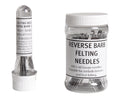 Felting Needle Reverse Barb - pack of 100