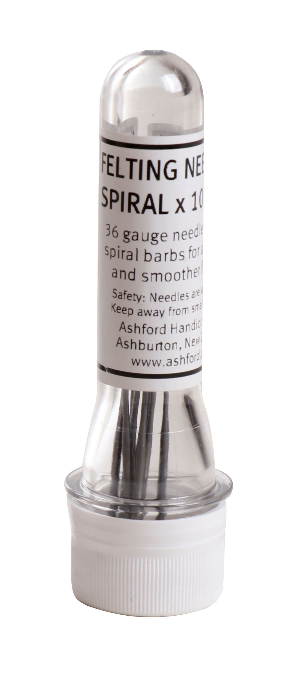 Felting Needle Spiral - pack of 10
