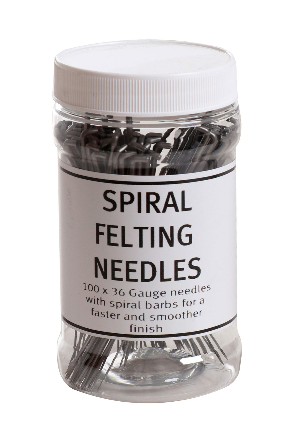 Felting Needle Spiral - pack of 100