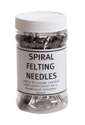 Felting Needle Spiral - pack of 100