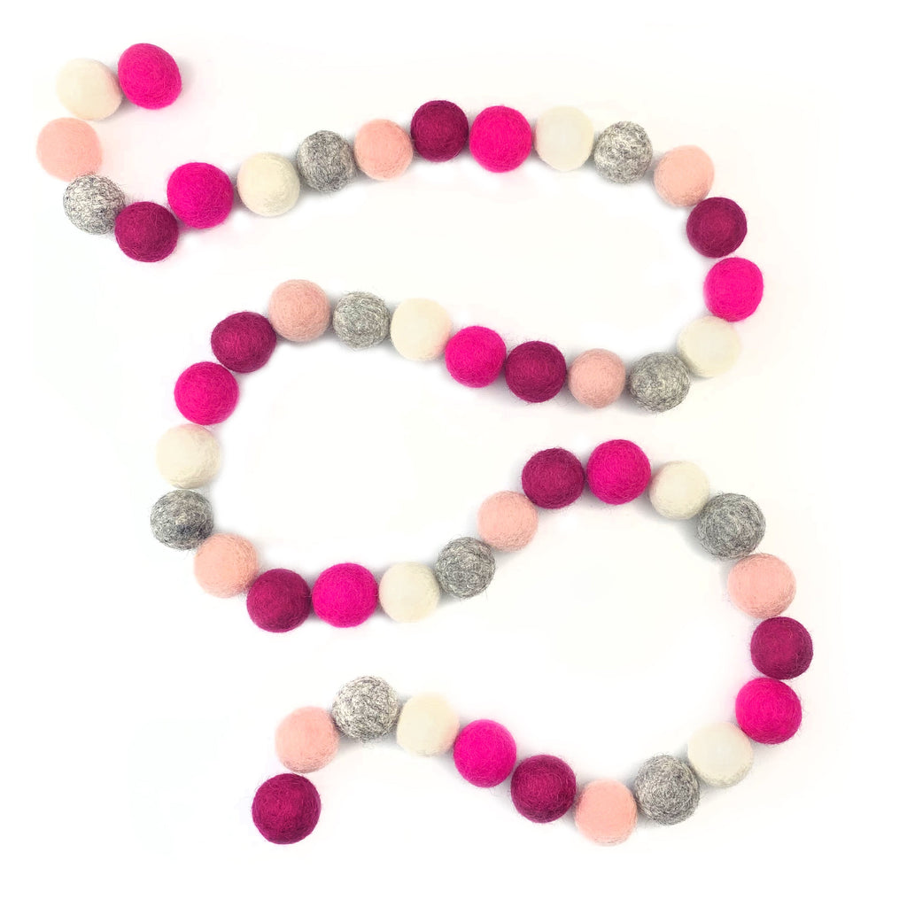 Cozy Love Wool Felt Balls for Crafts & Sensory Play (50 Pack)