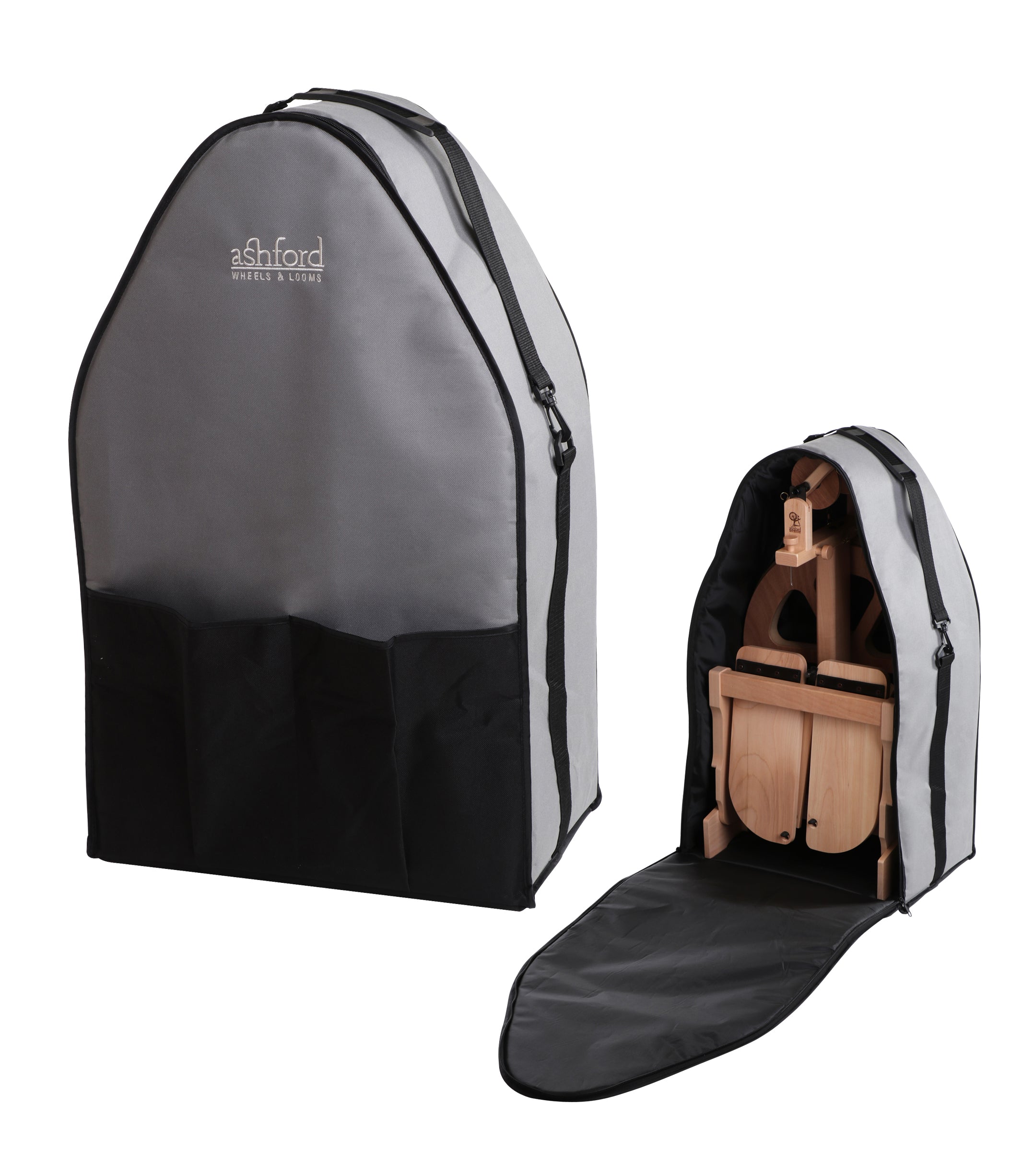 Kiwi 3 Spinning Wheel Lacquered - With Carry Bag