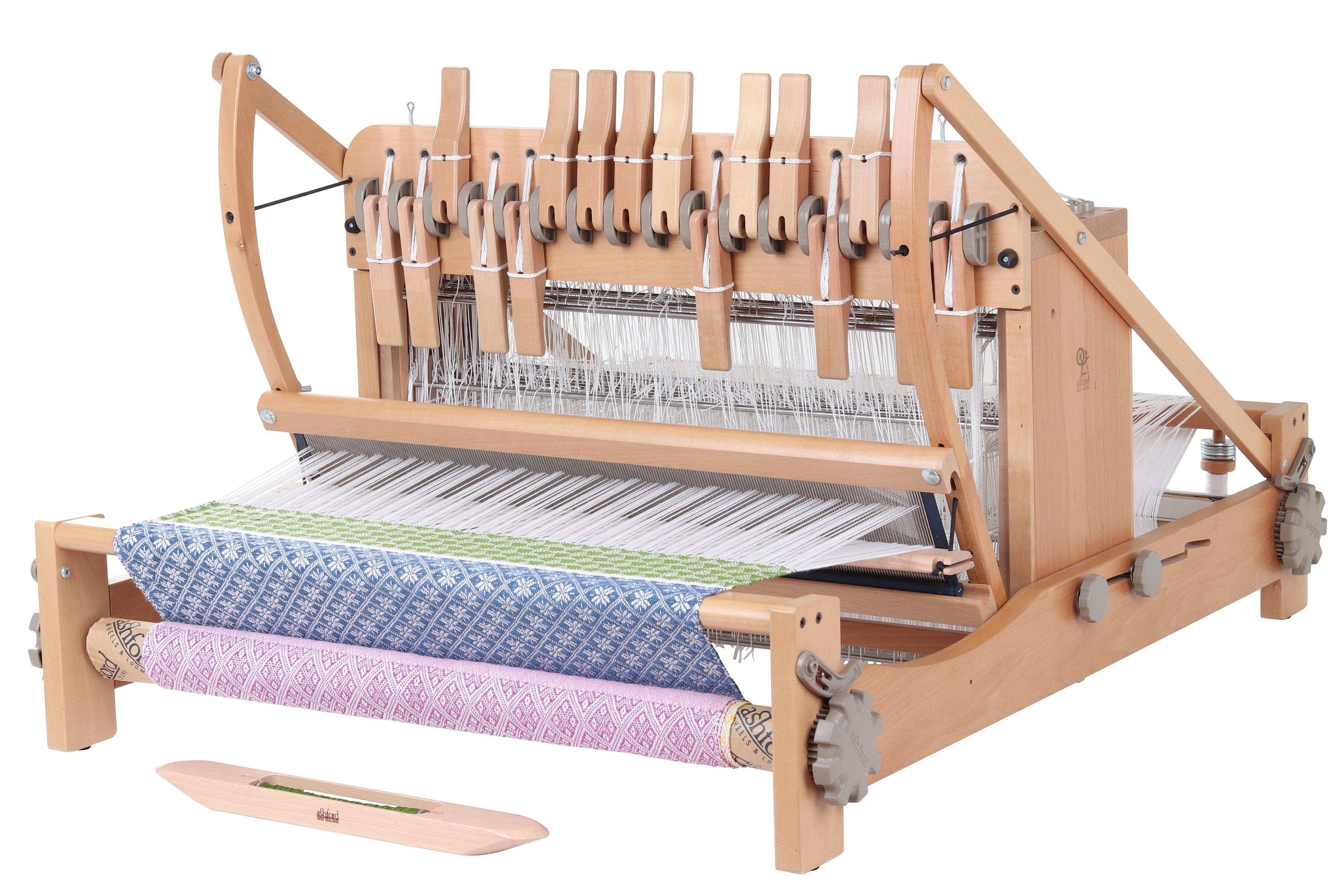 Table Loom Sixteen Shaft 60cm / 24" with shuttle race