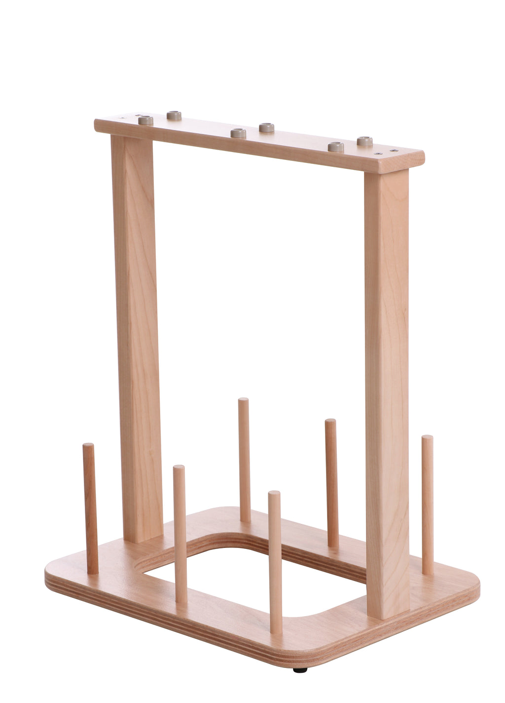 Yarn Stand 6 Spools Lacquered